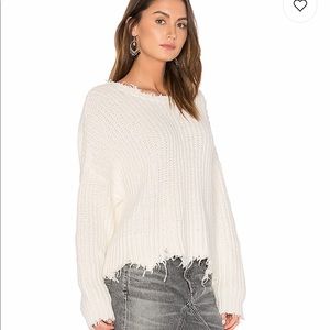 Wildfox white sweater